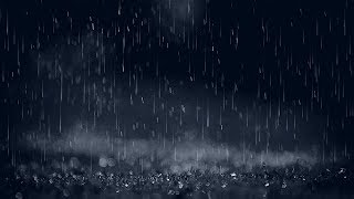 Gentle Night Rain 12 HOURS Rain Sounds for Sleeping  DARK SCREEN to Sleep Fast amp End Insomnia [upl. by Tanner]