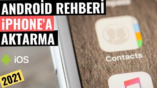 ANDROİD REHBERİ İPHONE AKTARMA [upl. by Ahsercal140]