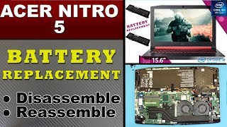 HOW change your ACER nitro 5 Series laptop battery [upl. by Jemima340]