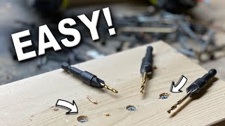 How to Countersink Wood Screws [upl. by Ecniuq562]