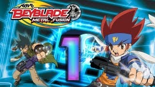 Beyblade Metal Fusion  Battle Fortress Wii Walkthrough Part 1 [upl. by Blakeley]