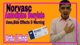 Norvasc Amlodipine Besylate 5mg10mg usesSide effects amp Warning full review in Urdu  Hindi [upl. by Ingunna423]