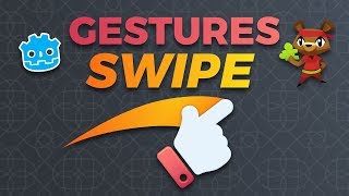 How to Detect Gestures and Swipes in Godot tutorial [upl. by Alicsirp]