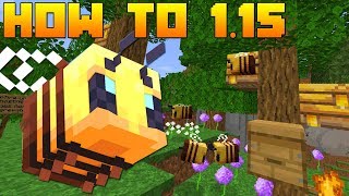 Minecraft 115  How To Get Beehives amp Bee Nests Guide [upl. by Kelwen]