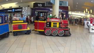 Bakersfields Valley Plaza Mall Train Ride [upl. by Adirahs]