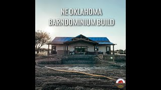 New Barndominium Home Tour in NE Oklahoma 60 x 30 Beautifully designed and Constructed Metal Home [upl. by Drain]