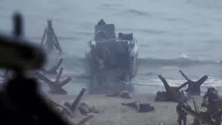 MG42 in Omaha Beach DDay landing [upl. by Hollerman647]