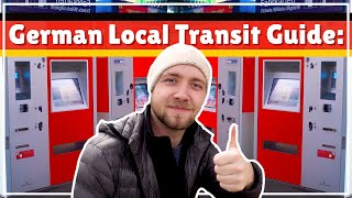 How To Buy Tickets and Navigate Germanys Public Transportation  Munich Germany [upl. by Jens515]