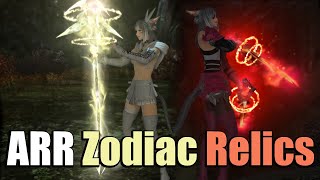 All A Realm Reborn Relic Weapons Zodiac [upl. by Bringhurst704]