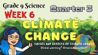 Climate Change  Global Warming  Greenhouse Effect  Grade 9 Science Quarter 3 Week 6 Lesson [upl. by Shabbir]