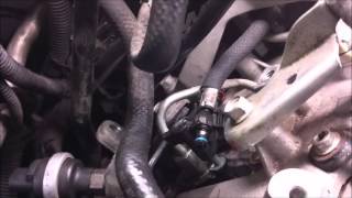 How To Remove  LML Duramax Fuel Return Lines [upl. by Morrie]