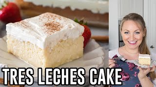 How To Make Tres Leches Cake [upl. by Qifar189]