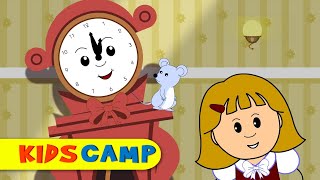 Hickory Dickory Dock   Nursery Rhymes And Kids Songs by KidsCamp [upl. by Ssilb]