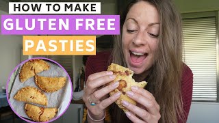 GLUTEN FREE CORNISH PASTY RECIPE  HOW TO CRIMP A PASTY [upl. by Itsa]