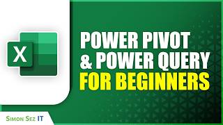 Power Pivot Tutorial amp Power Query in Excel  1Hour Class [upl. by Nehttam629]