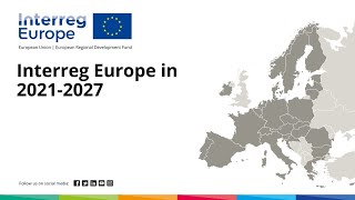 Briefing Interreg Europe 20212027 [upl. by Sotos]