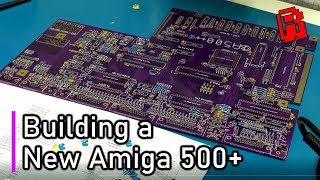 Building the Worlds Newest Amiga  The A500 24 [upl. by Avraham988]