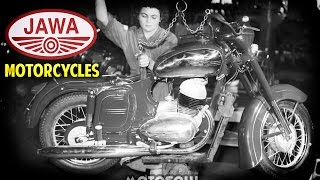 Very Rare video from Vintage Jawa Motorcycles factory  Unseen footage [upl. by Irahs]