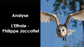 quotLEffraiequot de Philippe Jaccottet [upl. by Onairda]