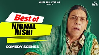 BEST OF NIRMAL RISHI  Punjabi Comedy Scenes [upl. by Edroi872]