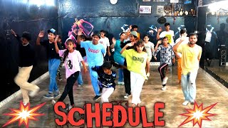 SCHEDULE OFFICIAL DANCE  TEGI PANNU  MANNI SANDHU  NEW PUNJABI SONG 2023Dragon Dance Academy [upl. by Enylhsa]