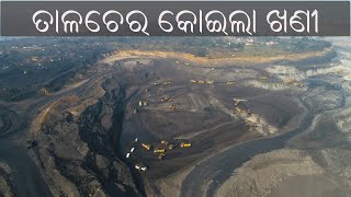 Talcher COAL Mines Odisha  AerialDrone view  Cultural ODISHA [upl. by Salhcin]