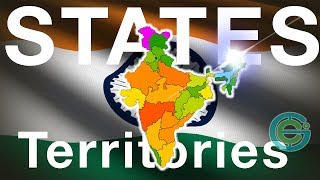 The States  territories of India EXPLAINED Geography Now [upl. by Nahtanhoj]