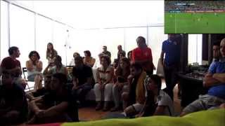 Germany vs Argentina 2014 World Cup Final  113 Mario Götze Goal Reaction and Celebration [upl. by Nitnilc147]