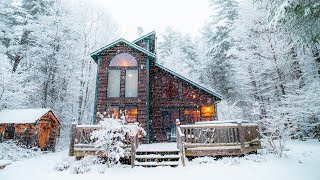 Fresh Snow at an Adirondack Cabin [upl. by Charin]