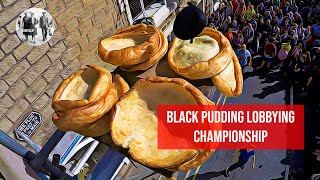 The World Black Pudding Throwing Championships [upl. by Enyrehtak]