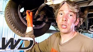 How To Replace Track Rod Ends And Realign Tracking  Wheeler Dealers [upl. by Crista182]