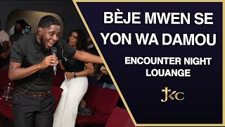 BÈJE MWEN SE YON WA DAMOU  Akolad Louange  JKC Encounter Night [upl. by Mauralia]