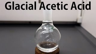 How to make Glacial Acetic Acid [upl. by Gabor]