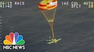 Cirrus SR22 Plane Deploys Parachute Ditches In Ocean  3rd Block  NBC News [upl. by Anerol585]