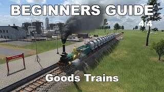 Transport Fever 2 Beginners GuideGoodsTrains [upl. by Nossila]