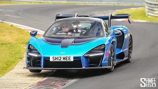 My McLaren Senna FLAT OUT at the Nurburgring [upl. by Artemus]