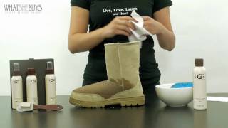 How To Care For UGG Sheepskin Footwear [upl. by Onifled914]