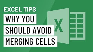 Excel Quick Tip Why You Should Avoid Merging Cells [upl. by Ojiram]