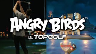 Angry Birds now at Topgolf [upl. by Frankhouse]