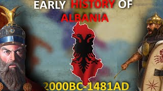 The Early History of Albania in 6 minutes [upl. by Wes694]