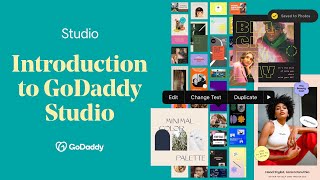 Introducing GoDaddy Studio [upl. by Hannon]