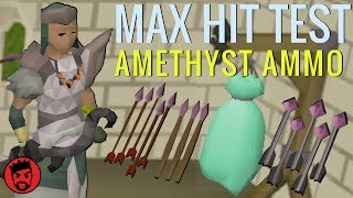 Amethyst Ammo  MAX HITTING Amethyst Arrows Broad Bolts amp Javelins [upl. by Haelak]