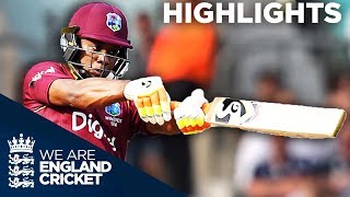 Lewis Hits Stunning 176 Before Buttler And Ali Fight Back  England v West Indies 4th ODI 2017 [upl. by Ahsiret]