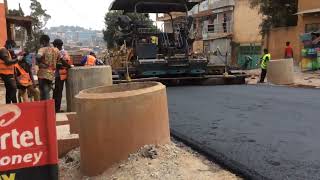 Kampala Flyover Road Construction Updates  Nyanama Town works [upl. by Amitaf]