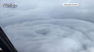 Eye of Hurricane Irma Caught on Camera  NBC News [upl. by Dobbins]