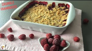 CRUMBLE AUX FRAMBOISES [upl. by Gyatt]