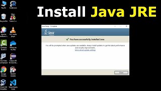 How to Install Java JRE 9 Java Runtime Environment on Windows10 [upl. by Elockcin]