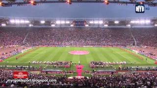 2009 UEFA Champions League Final Opening Ceremony Stadio Olimpico Roma [upl. by Jo812]