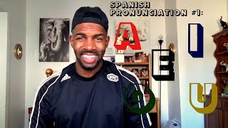 Real Spanish Pronunciation 1 Vowels vocales [upl. by Anera333]