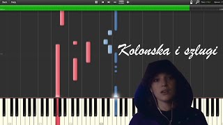 Sanah  kolońska i szlugi Piano Tutorial [upl. by Bondie]